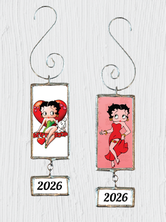 Double-Sided Betty Boop Valentine Pendant