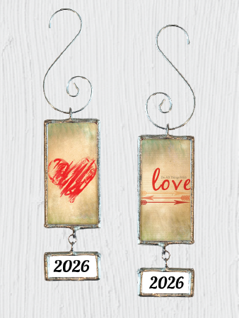 Double-Sided Heart Pendant