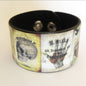 Steampunk Leather Cuff Bracelet