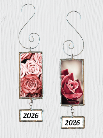 Double-Sided Rose Pendant