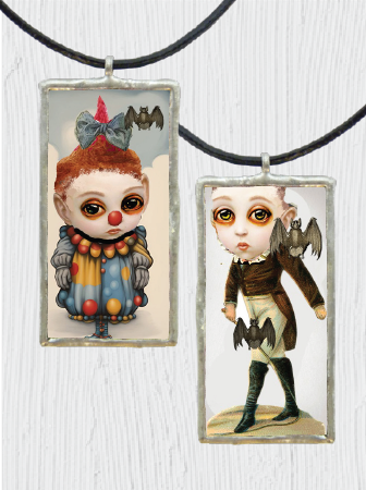 Double-Sided Eerie Cirque Pendant
