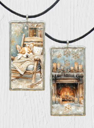 Double-Sided Fireside Pendant