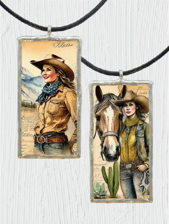 Cowgirl Spirit Pendant