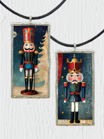 Double-Sided Nutcracker Pendant