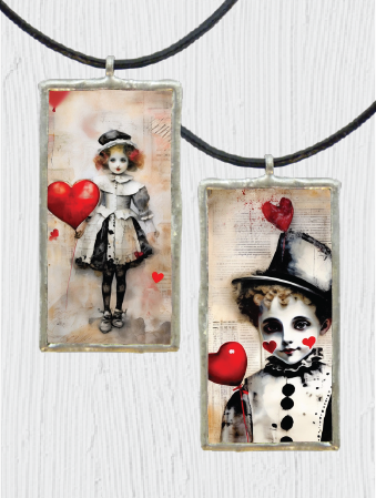 Double-Sided Spooky-Cute Pendant