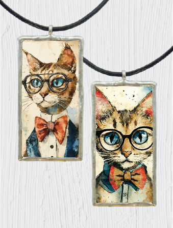 Dressed to Impress Double Sided Pendant