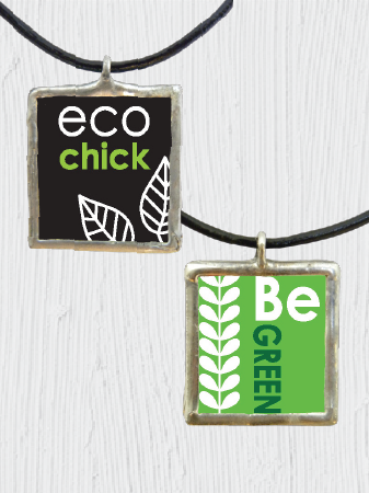 Eco Chick Pendant