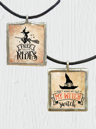 Double-sided Witchy Pendant