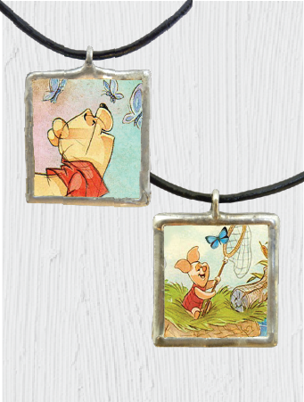 Winnie the Pooh Double Sided Pendant